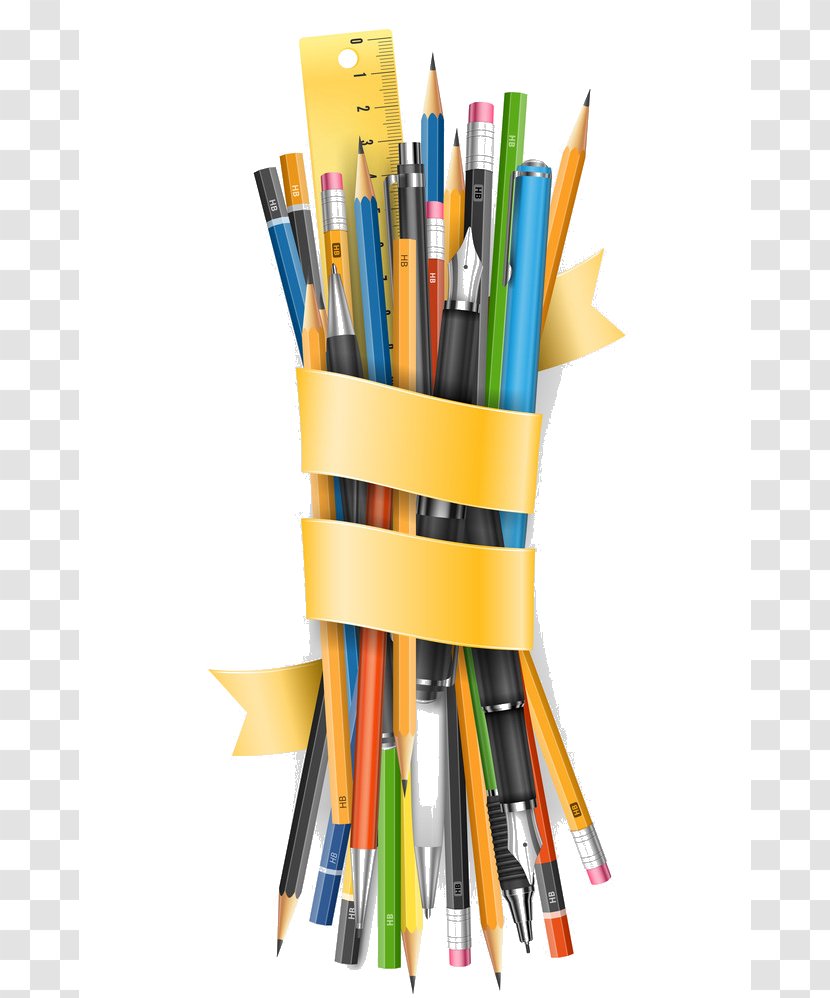 Pencil Pens - Infographic Transparent PNG