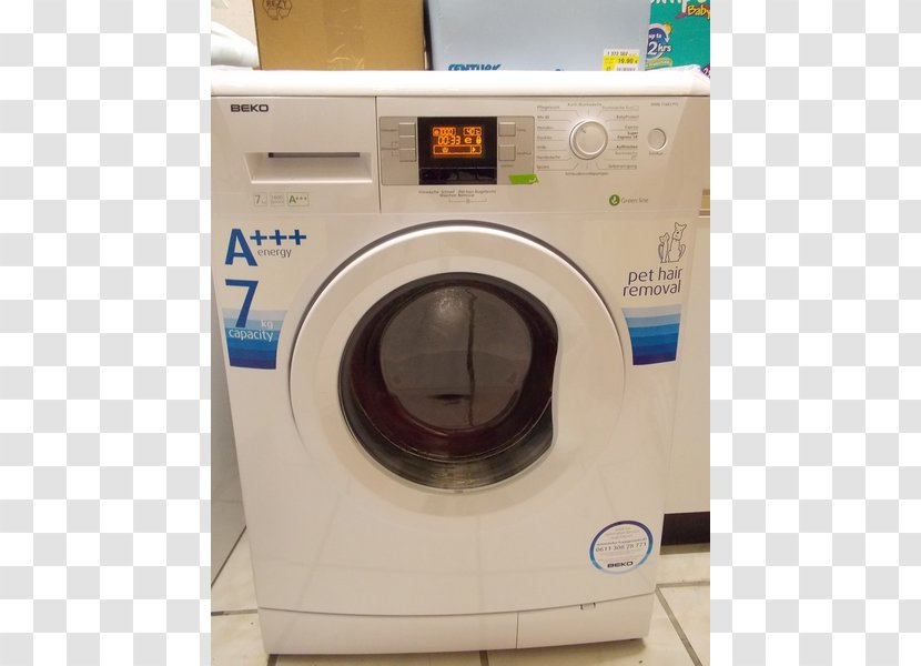 Clothes Dryer Washing Machines Beko WMY 71433 PTE WML NP - Rotational Speed Transparent PNG