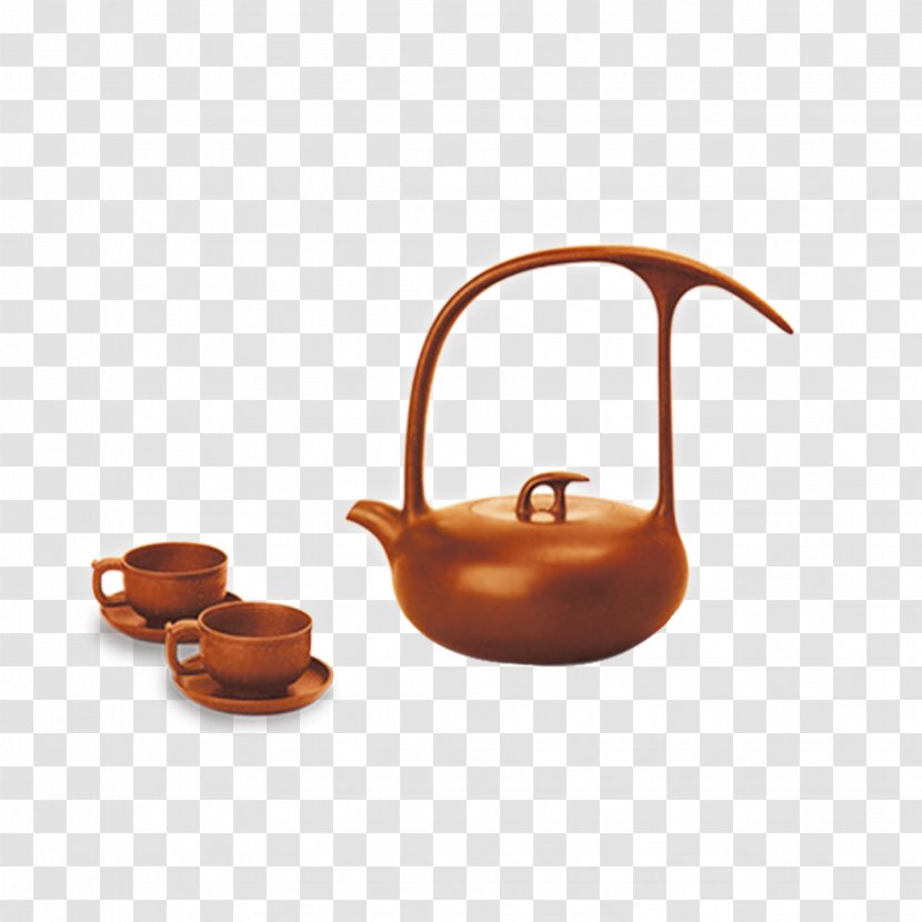 Teapot Kettle Chawan Teacup - Teaware - Tea Set Transparent PNG