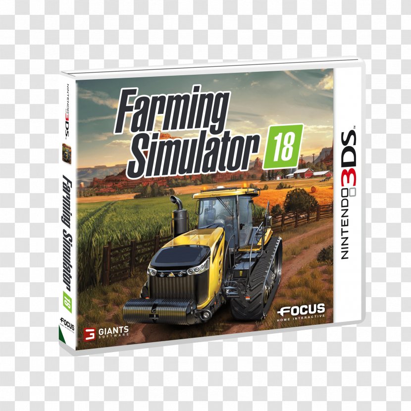Farming Simulator 17 15 18 14 Nintendo 3DS - Switch Transparent PNG