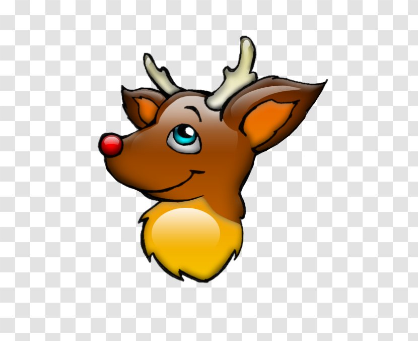Reindeer Avatar Clip Art - Snout Transparent PNG