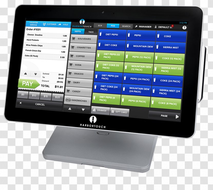 Point Of Sale Harbortouch Business Retail POS Solutions - Small Transparent PNG