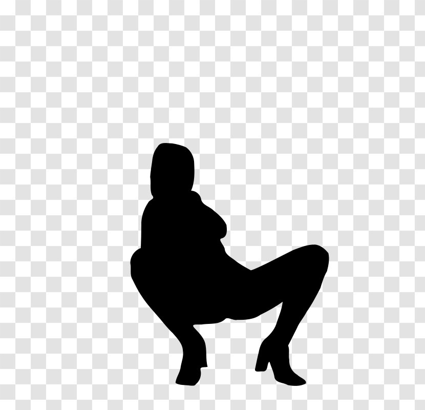 Silhouette Clip Art - Kneeling Transparent PNG