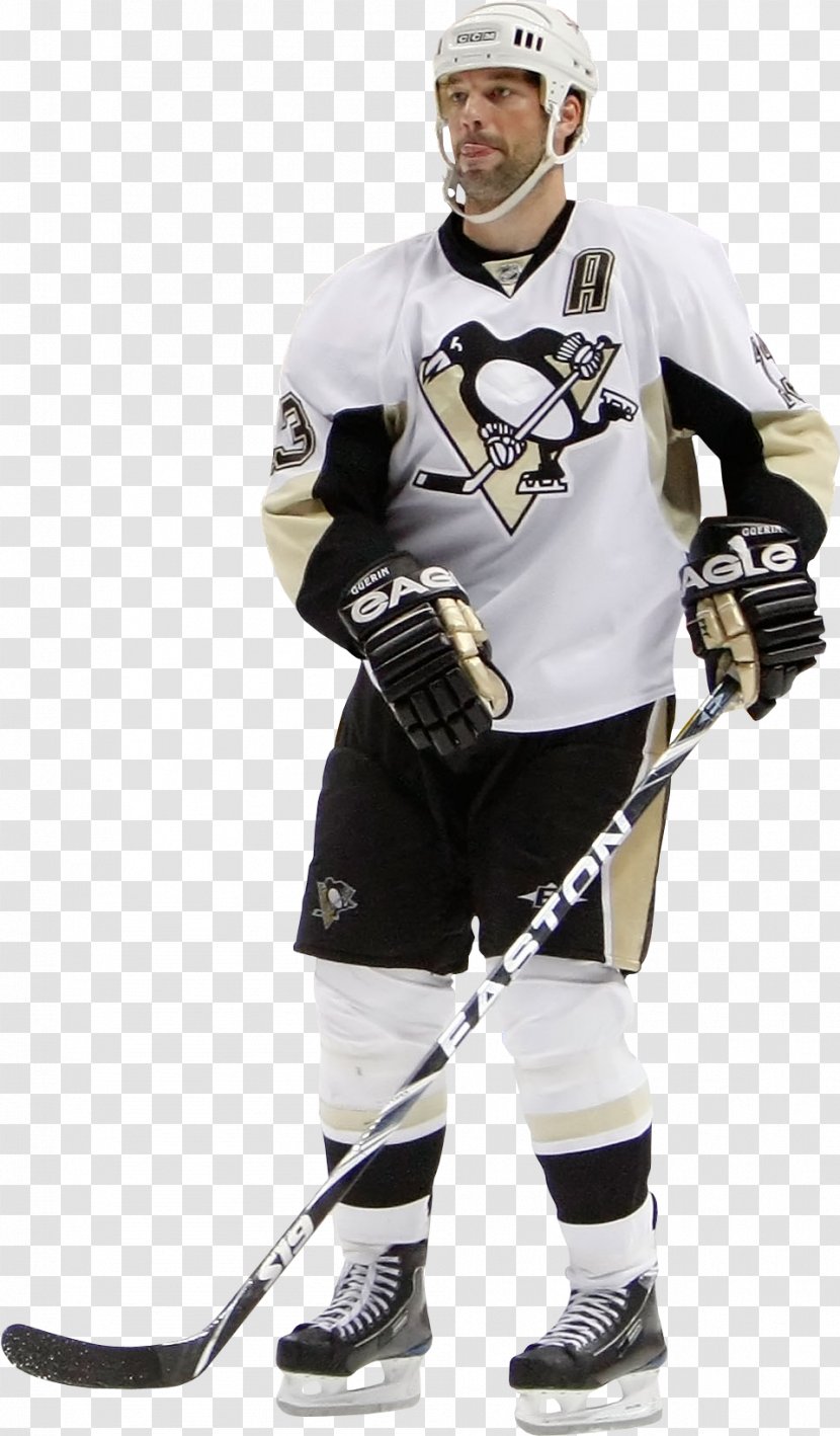 Goaltender Mask College Ice Hockey Pittsburgh Penguins Defenceman Protective Pants & Ski Shorts - Headgear Transparent PNG