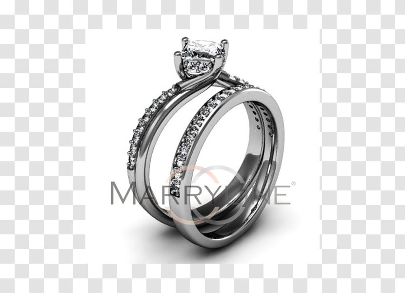 Wedding Ring Engagement Jewellery Platinum Transparent PNG