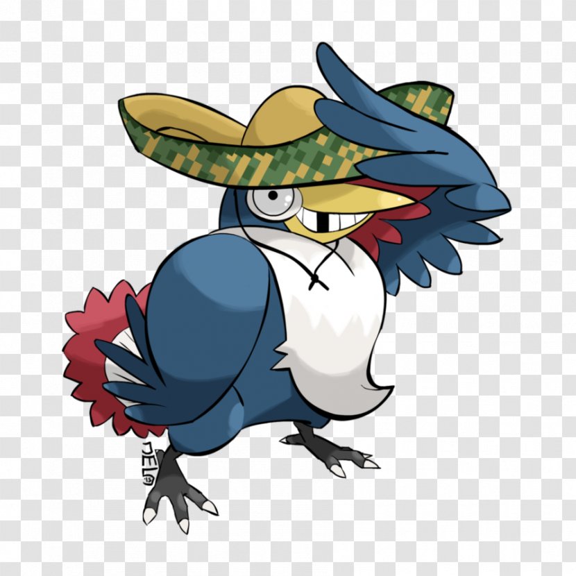 Honchkrow Art Beak Sketch - Heart - Strawhat Transparent PNG