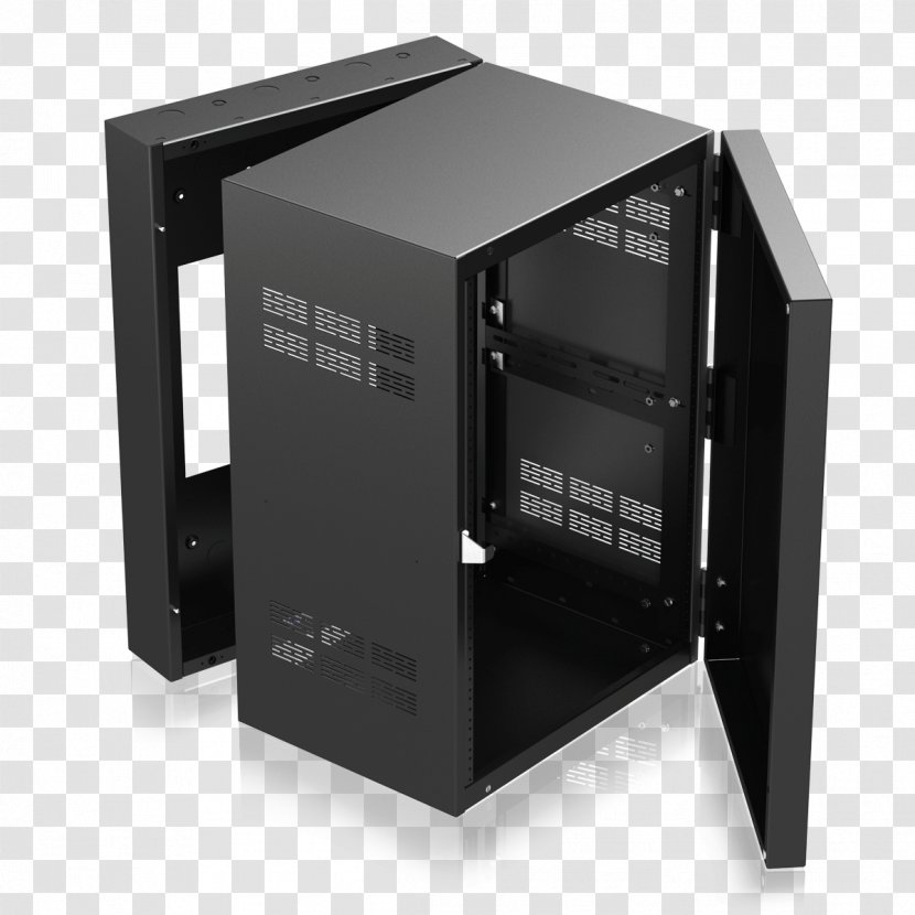 Computer Cases & Housings 19-inch Rack Cabinetry Shelf Unit - Safe - Server Room Transparent PNG