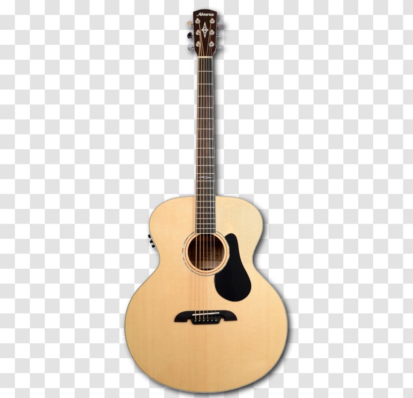 Steel-string Acoustic Guitar C. F. Martin & Company Larrivée Electric - Silhouette - Western Sound System Transparent PNG