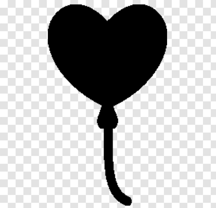 Toy Balloon - Silhouette Transparent PNG