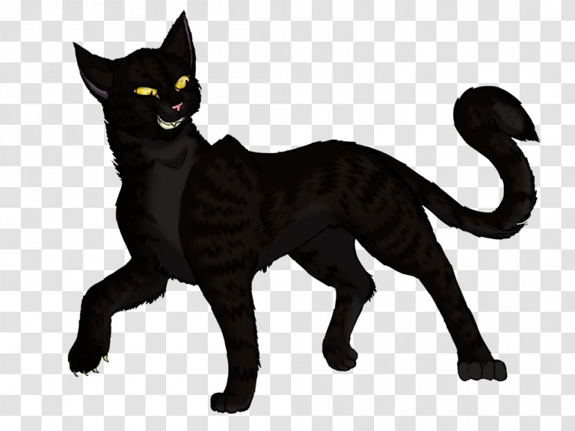Warriors Russian Blue Siamese Cat Black Darkstripe - Carnivoran - Hollyleaf Transparent PNG