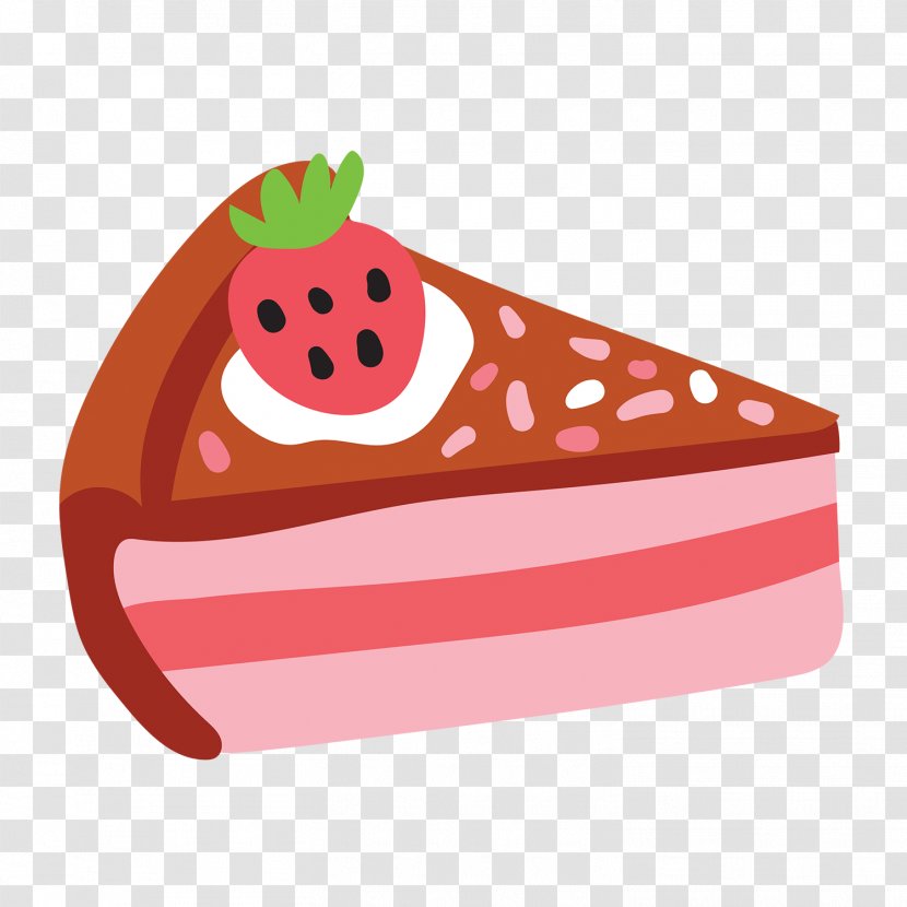 Strawberry Ice Cream Cupcake - Confectionery - Cake Transparent PNG