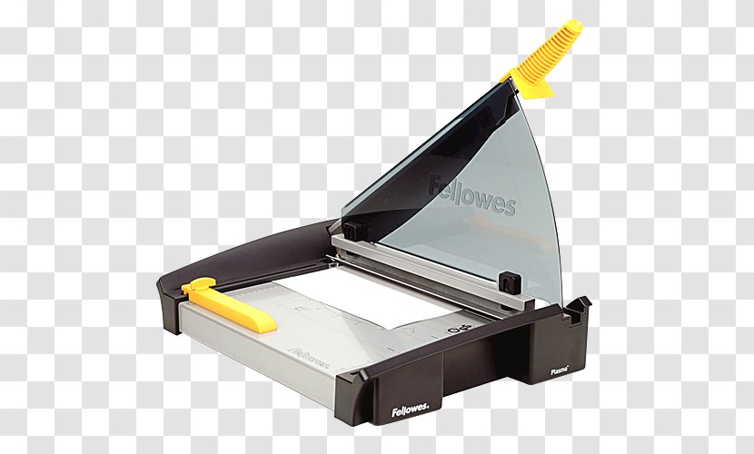 Paper Cutter Fellowes Brands Guillotine Shredder - Standard Size Transparent PNG