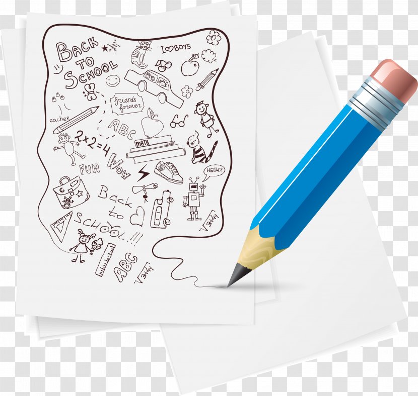 School Drawing Education Class - Hand Drawn Transparent PNG