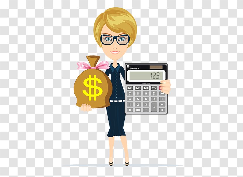 Accountant Royalty-free Bookkeeping - Cartoon - Communication Transparent PNG
