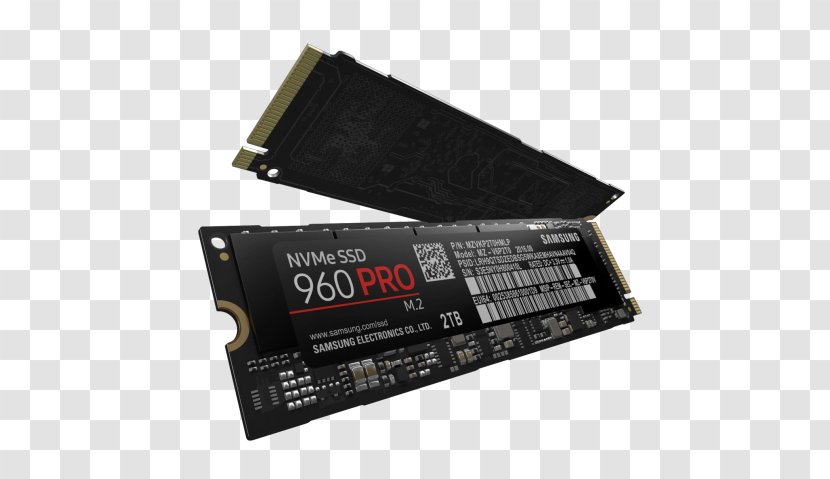 Solid-state Drive Samsung SSD 960 EVO NVMe M.2 PRO NVM Express Transparent PNG