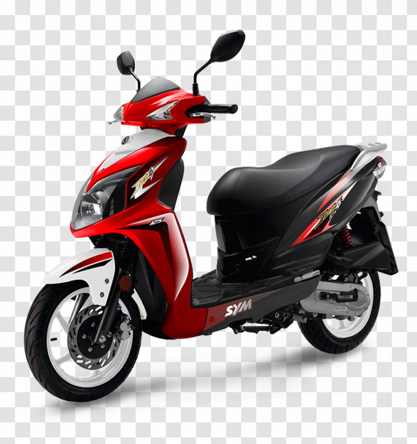 Scooter Piaggio Car SYM Motors Motorcycle - Moped Transparent PNG