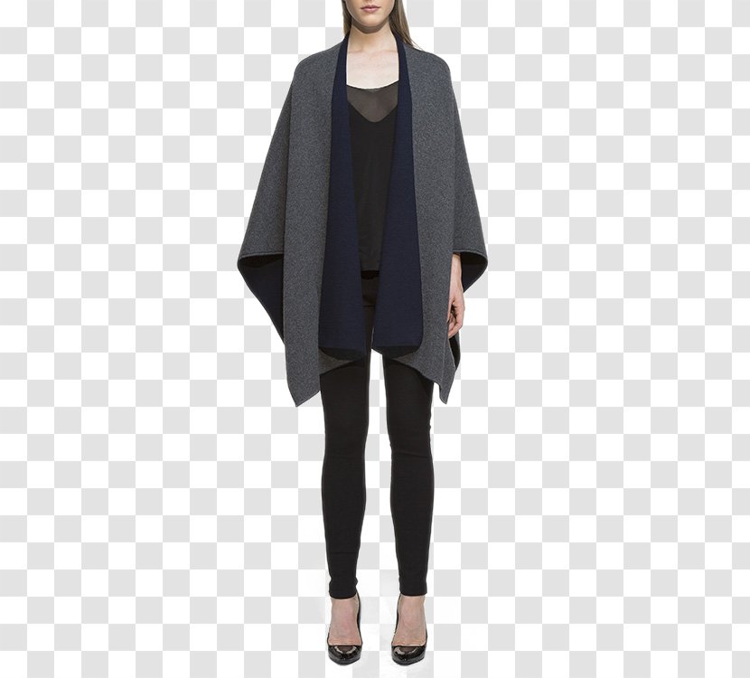 Coat Cashmere Wool Sweater - Double-sided Woman Transparent PNG