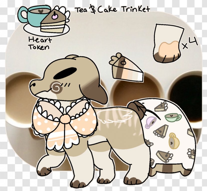 Puppy Dog Clothing Accessories Clip Art - Tree - Tea And Cake Transparent PNG