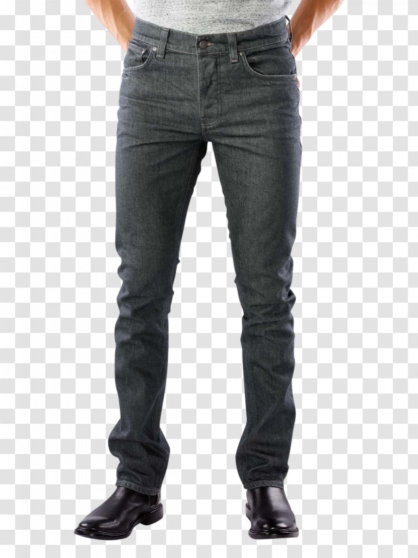 T-shirt Jeans Denim Slim-fit Pants - Gray Transparent PNG