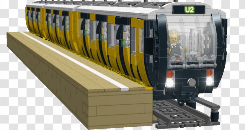 Rapid Transit Train Berlin U-Bahn U2 LEGO - Lego Store Transparent PNG