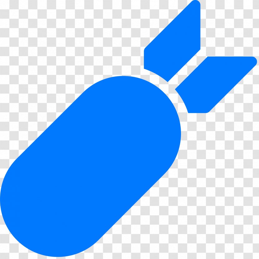 Weapon Bomb Clip Art - Blue Transparent PNG