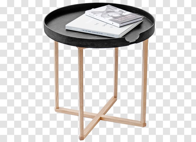 Bedside Tables TV Tray Table Coffee - Couch - A Round With Four Legs Transparent PNG