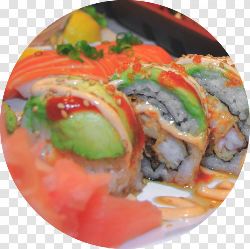 California Roll Sashimi Gimbap Sushi Japanese Cuisine Transparent PNG