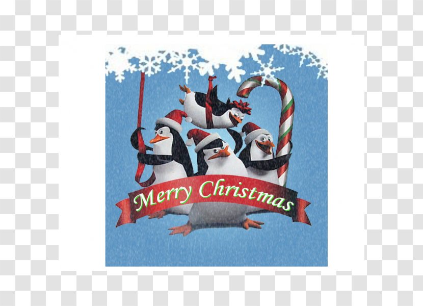 Penguin Skipper Kowalski Christmas Madagascar - Poster Transparent PNG