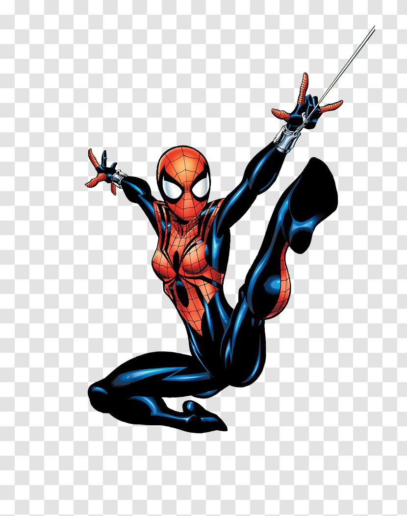 Spider-Woman (Jessica Drew) Spider-Man Spider-Girl Female - Black Widow - Spider-man Transparent PNG