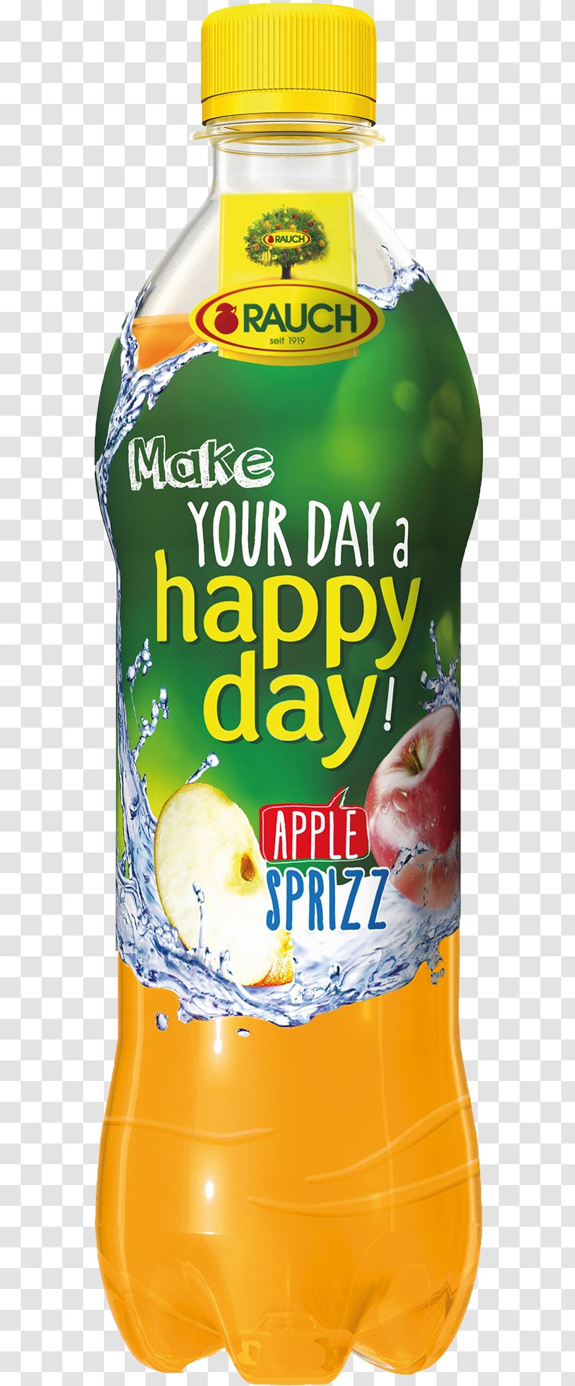 Orange Drink Apple Juice Spritzer - Rauch Transparent PNG