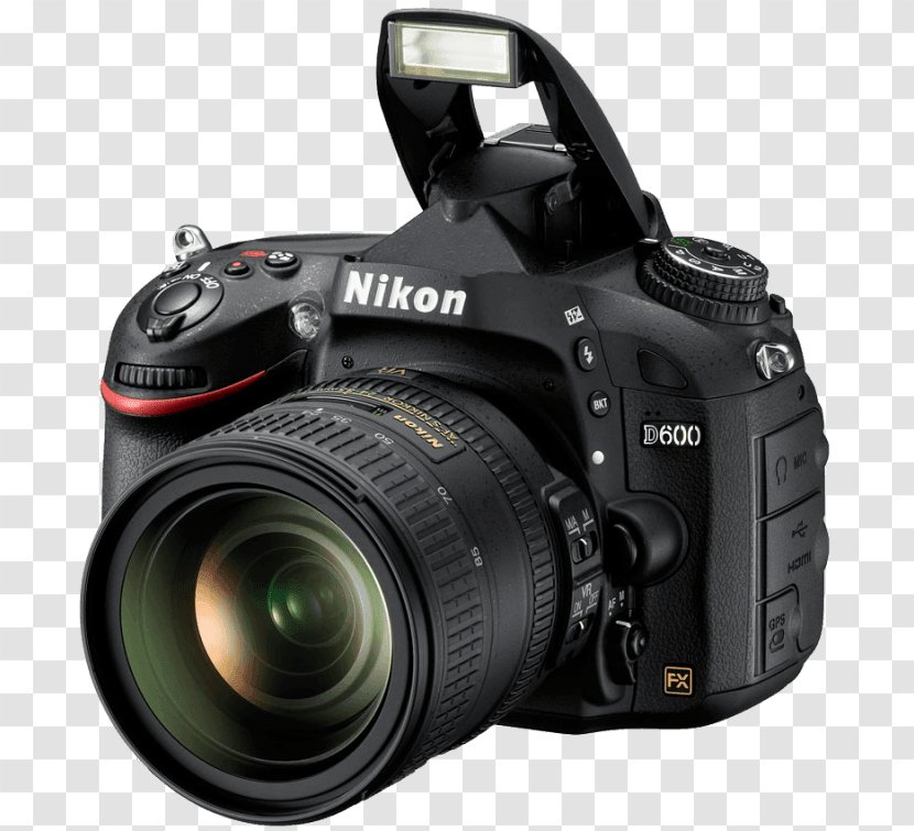 Nikon D610 Canon EOS Digital SLR Single-lens Reflex Camera - Fullframe Slr Transparent PNG