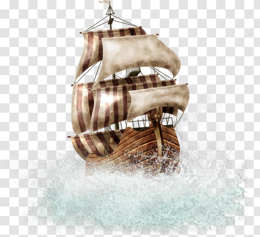 Ship Piracy Boat - Attractive Sailing Transparent PNG