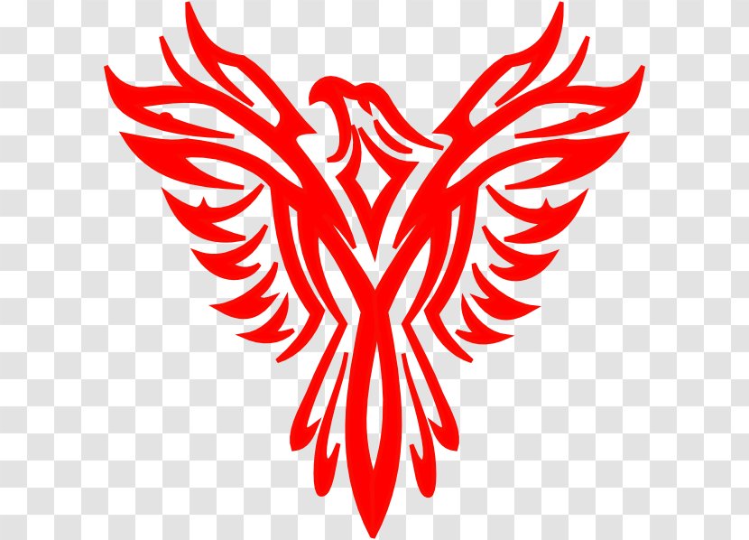 Phoenix T-shirt Clip Art - Heart Transparent PNG