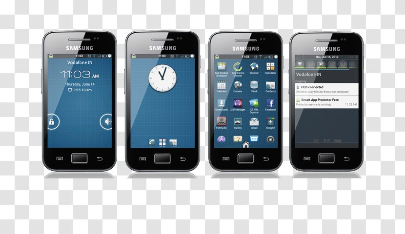 Feature Phone Smartphone Samsung Galaxy Ace Handheld Devices Multimedia - Hardware - Tips To A Test Transparent PNG