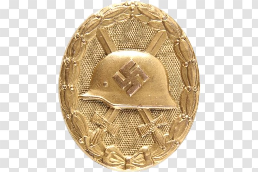 Medal 01504 Bronze Gold - Wound Transparent PNG