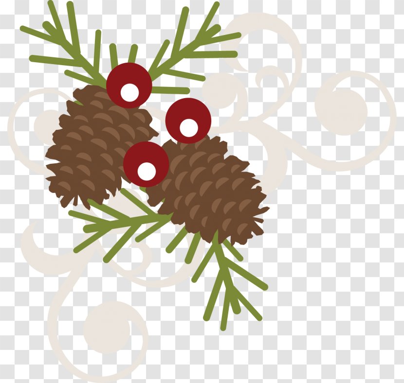 Christmas Ornament Conifer Cone Clip Art - Pine Transparent PNG