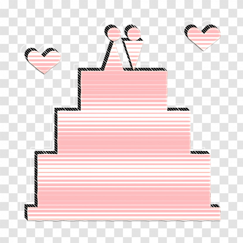 Wedding Icon Love And Romance Icon Wedding Cake Icon Transparent PNG