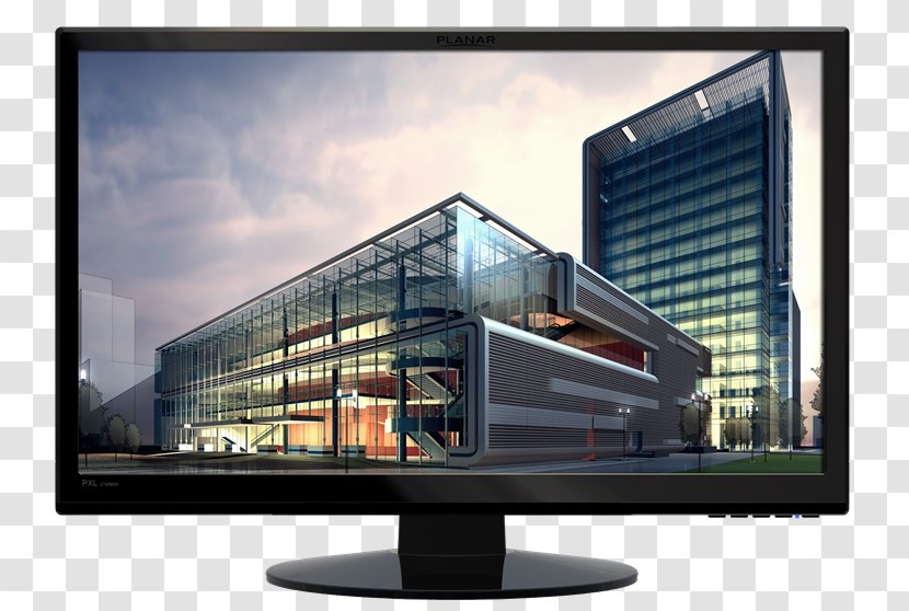 Planar Systems Computer Monitors Liquid-crystal Display LED-backlit LCD PXL2780MW 27 Lcd Monitor - Television - Upscale Transparent PNG
