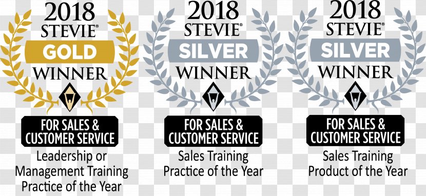 Stevie Awards Silver Gold Customer Service - Award Transparent PNG