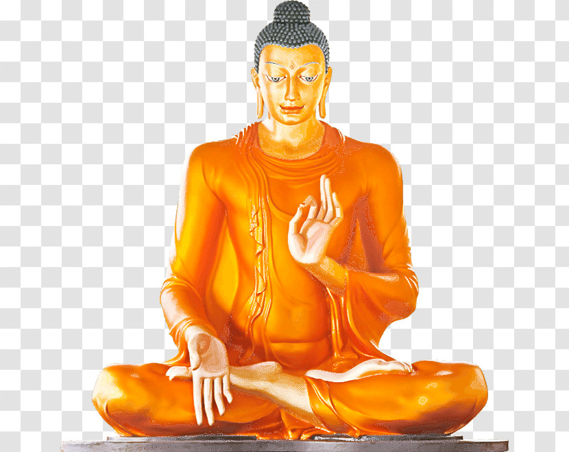 Guru Meditation Statue Sitting Zen Master Transparent PNG