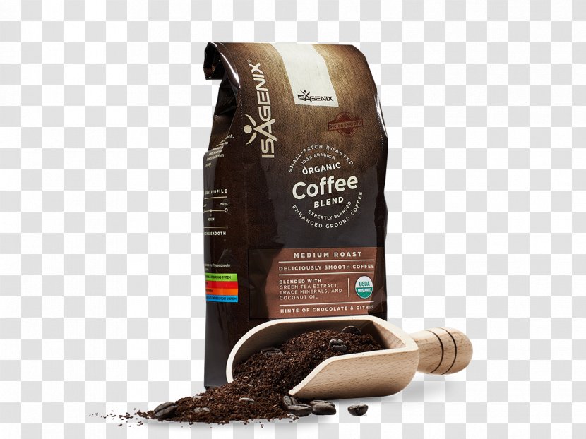Instant Coffee Jamaican Blue Mountain Chocolate-covered Bean Organic Food - Ice Blended Transparent PNG