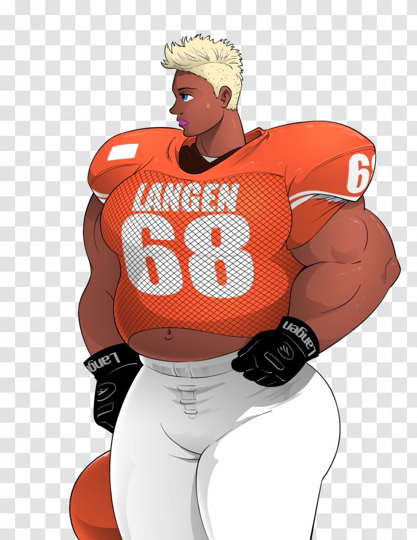 Boxing Glove Cartoon Shoulder - Fictional Character - Football Star Transparent PNG