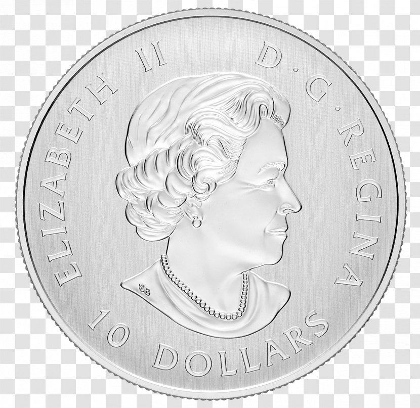 Maple Leaf Canada Coin - Birthday Transparent PNG