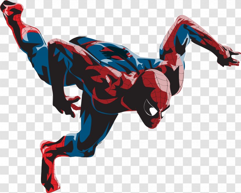 Spider-Man Drawing - Fictional Character - Spider Man Transparent PNG