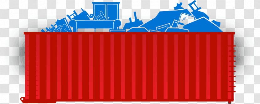 Roll-off Dumpster Rubbish Bins & Waste Paper Baskets Clip Art - Intermodal Container - Truck Transparent PNG