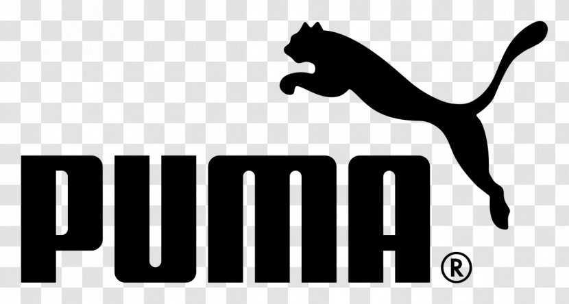 Puma Logo Brand - Black - Vector Transparent PNG