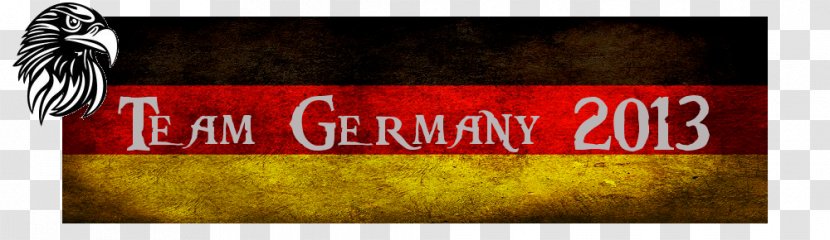 Logo Banner Brand - Germany Team Transparent PNG