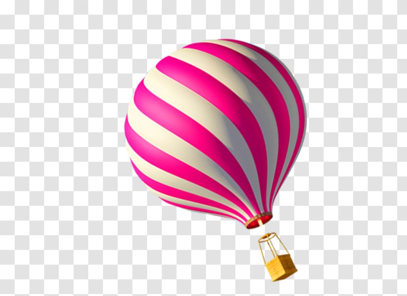 Flight Hot Air Balloon - Ballonnet - Red Transparent PNG