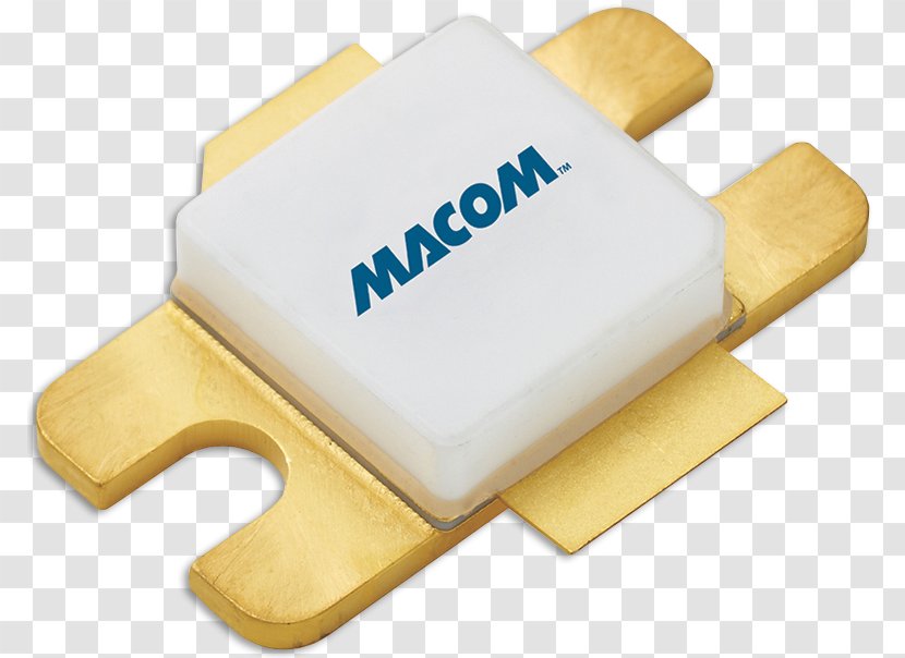 MACOM Technology Solutions Transistor Power Semiconductor Device Gallium Nitride Radio Frequency - Microwave Transparent PNG