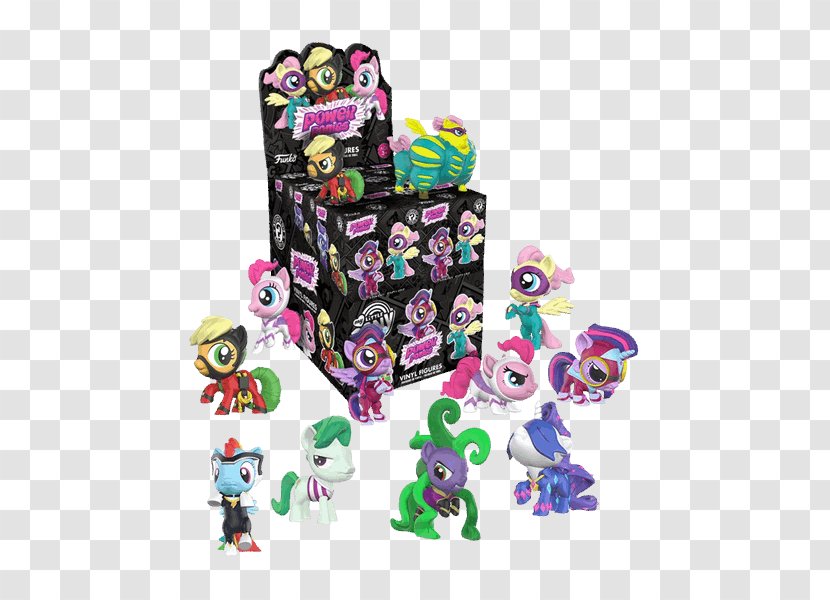 Case Of 12: Funko My Little Pony Series 4 Power Ponies Figures Mystery Minis .. Blind Box Plush - Action Toy - Movie Transparent PNG